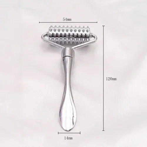 Zinc Alloy Microneedle Dermaroller For Facial Skin Care