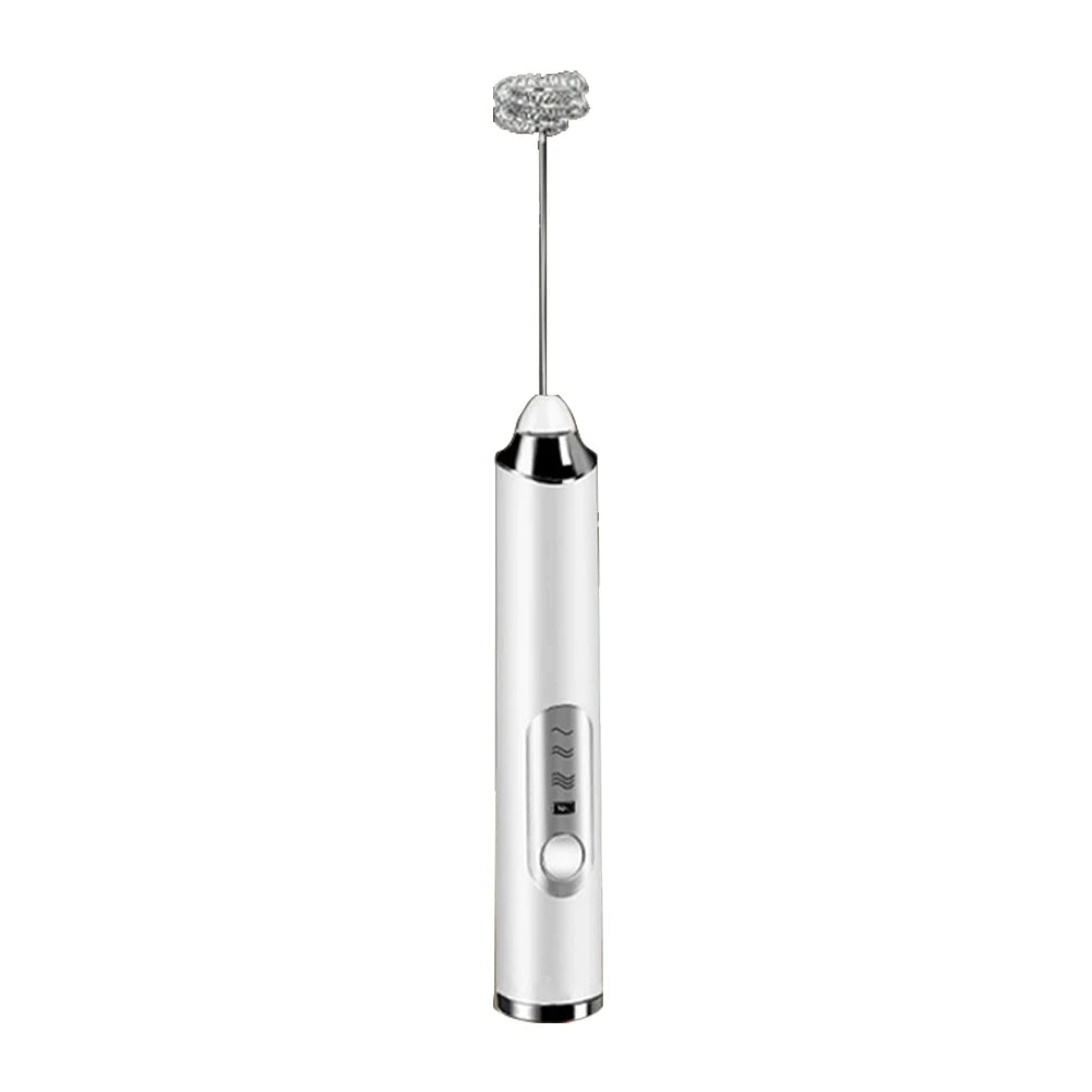 Alloet Mini Electric Milk Foamer Wireless Coffee Whisk