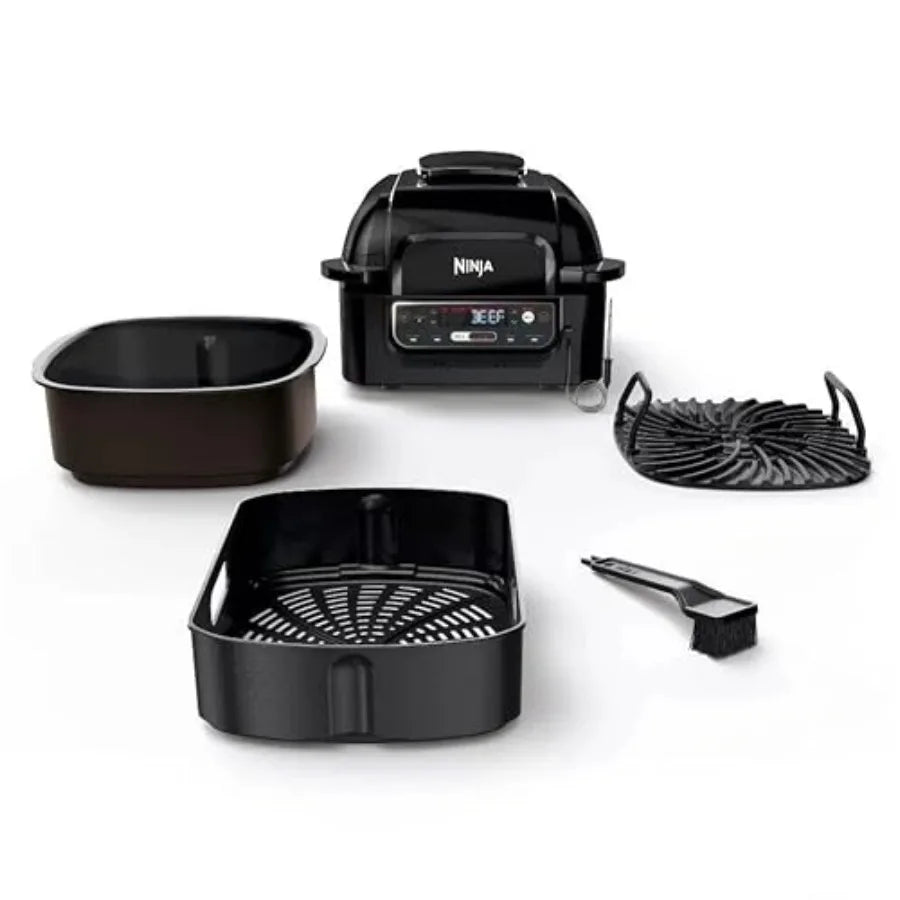 XMSJ AG300 4In1 Indoor Grill With Air Fryer Healthier Cooking