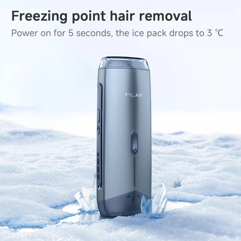 MLAY T18 IPL Laser Hair Removal Device for Home Use