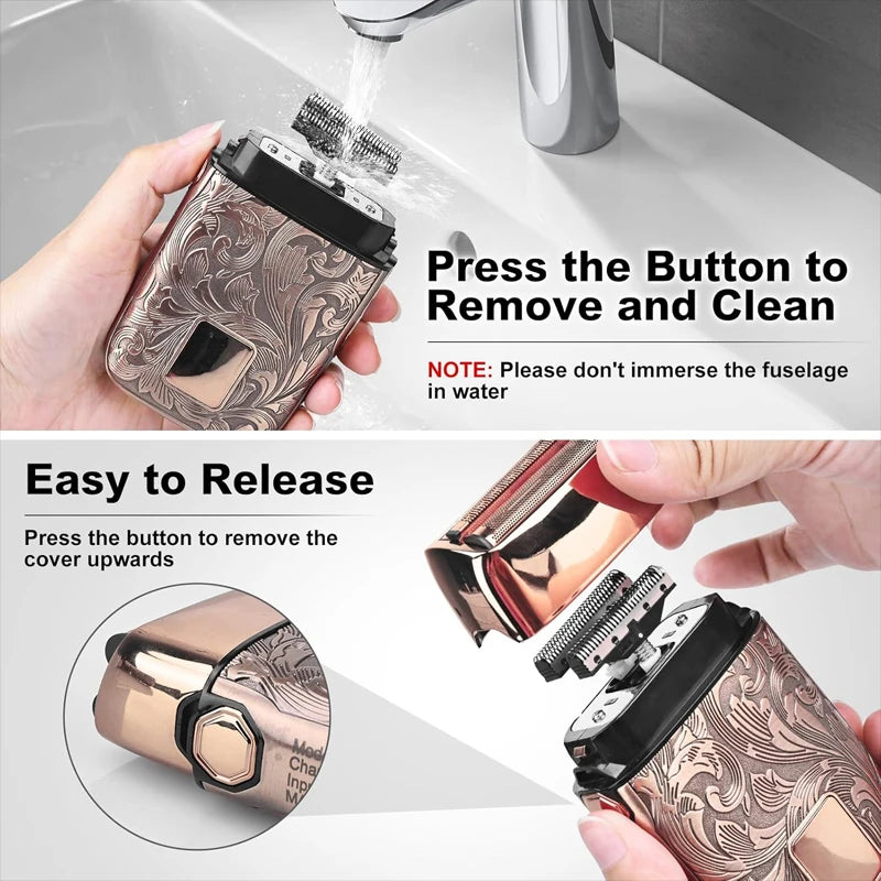 Ufree Close Shaver With LCD Display Electric Foil For Men