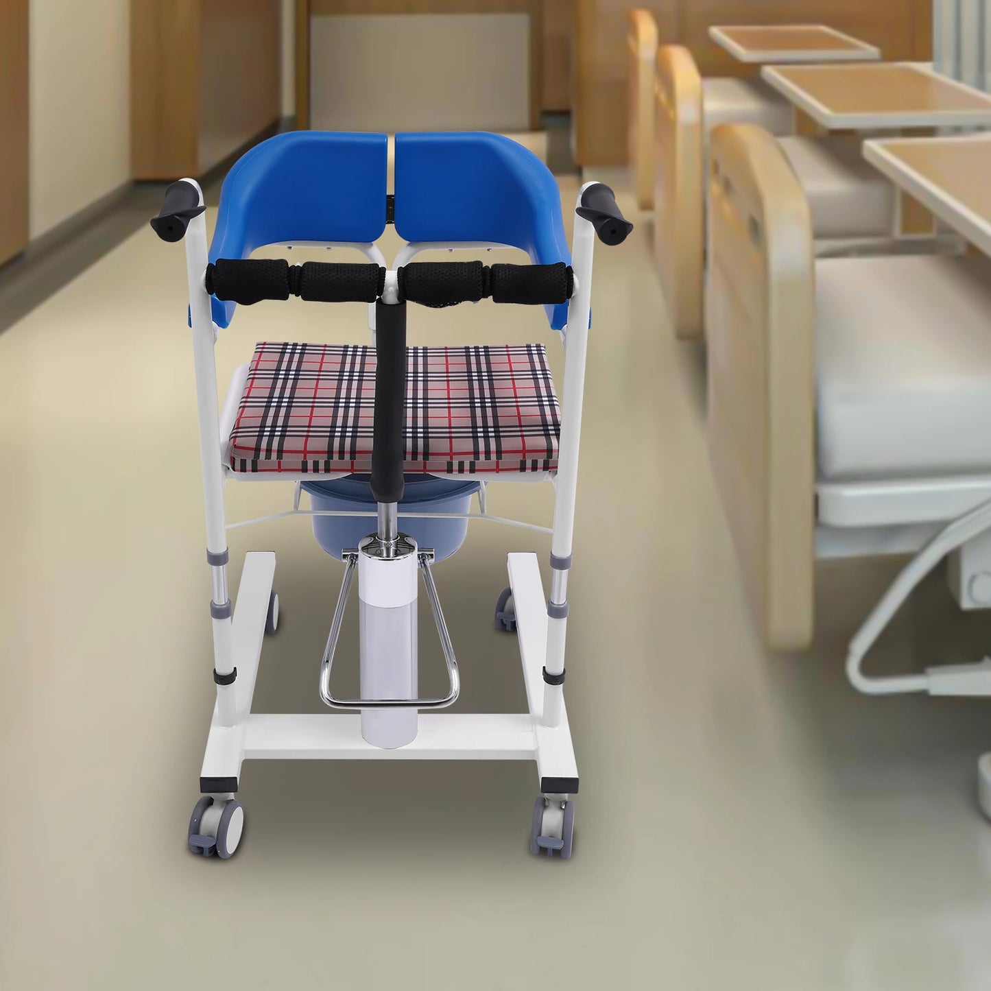Bymaocar 180 Degree Hydraulic Patient Lifting Wheelchair 90kg