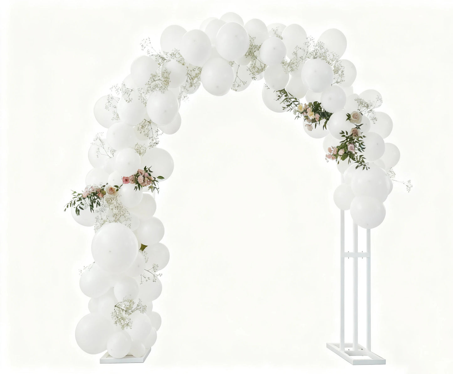 Wedding Arch Stand 3 Layer Balloon Backdrop Metal Frame