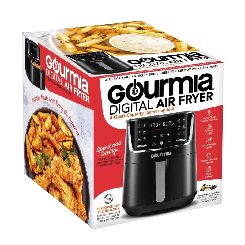 Gourmia Digital Air Fryer With 12 One-Touch Presets