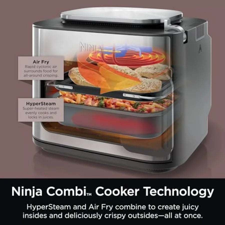 XMSJ SFP700 AllInOne Programmable Multicooker Oven Air Fryer HighGradeStainlessSteel