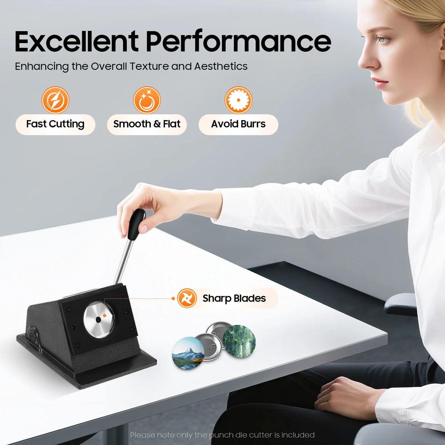Badge Maker Machine Button Maker Circle Cutter DIY Tool