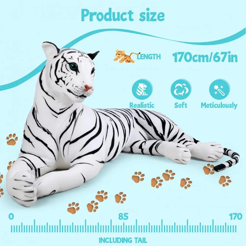 Tiger Plush Pillow Stuffed Animal Toy