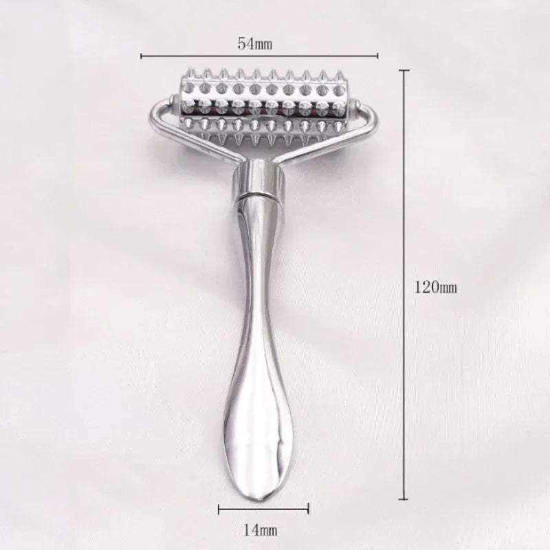 Zinc Alloy Microneedle Dermaroller For Facial Skin Care