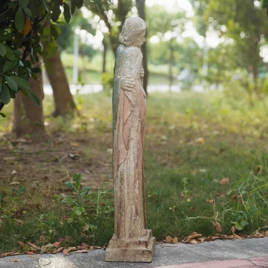 Holy Family Garden Statue Catholic Outdoor Sculpture Saint Joseph Mary