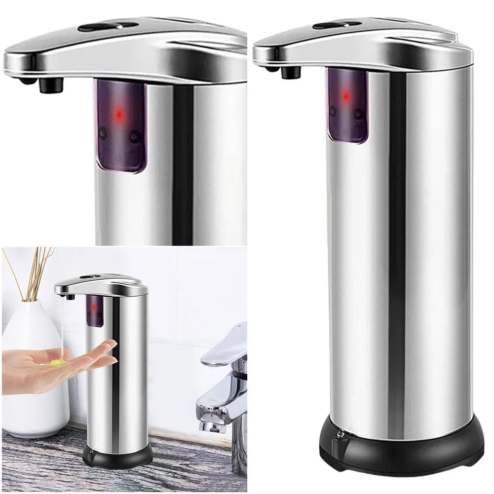 Electric Touchless Soap Dispenser Stainless Steel For Kitchen And Bathroom