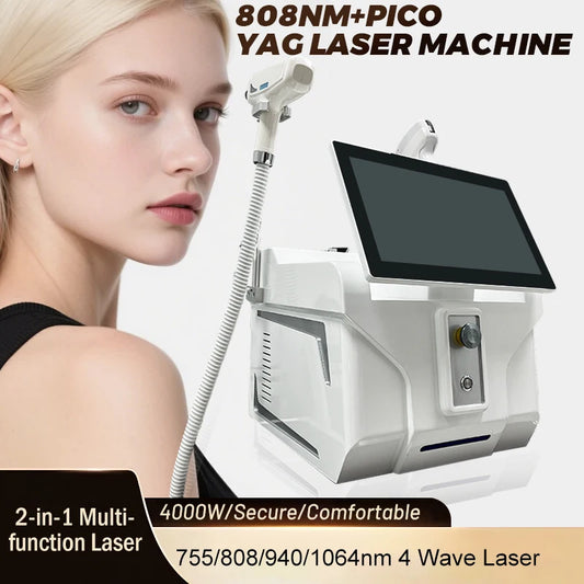 Pico Laser Diode Epilator For Tattoo Removal And Skin Rejuvenation