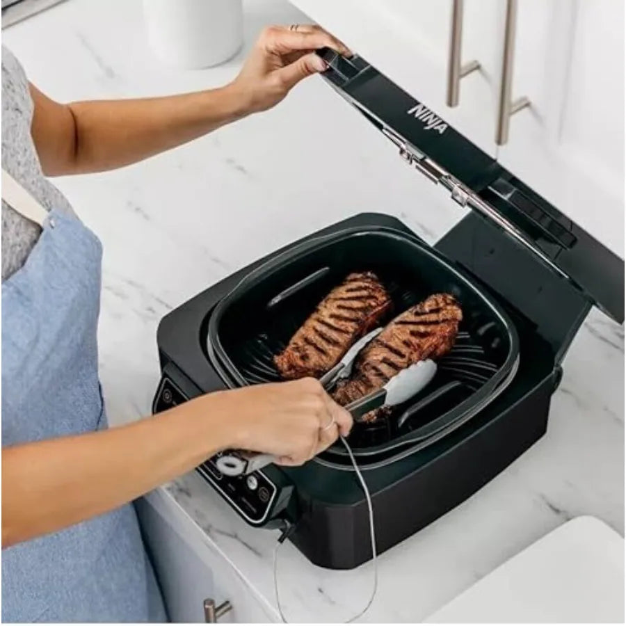 XMSJ AG300 4In1 Indoor Grill With Air Fryer Healthier Cooking