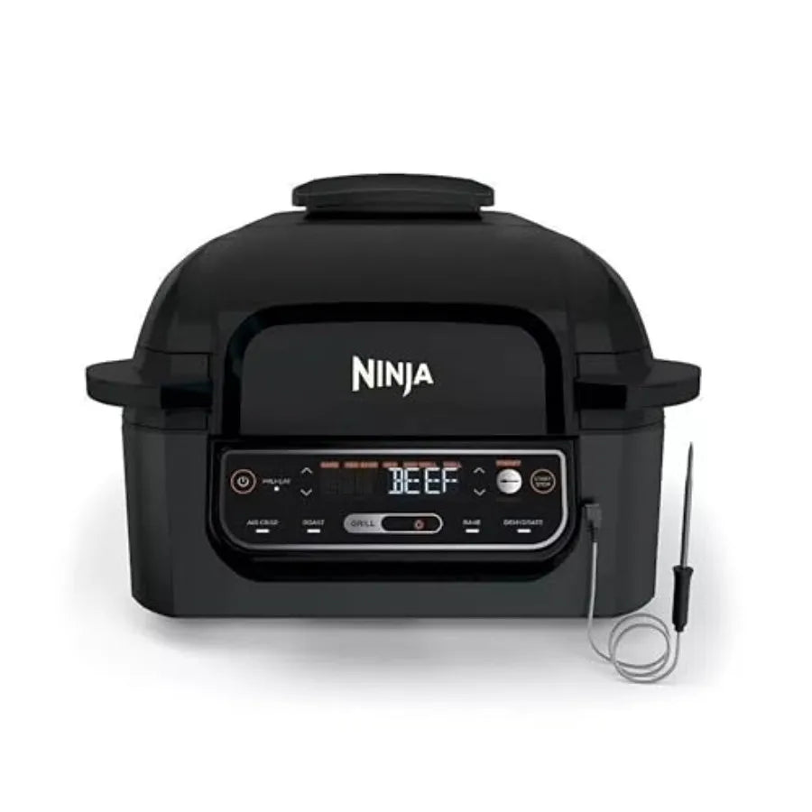 XMSJ AG300 4In1 Indoor Grill With Air Fryer Healthier Cooking