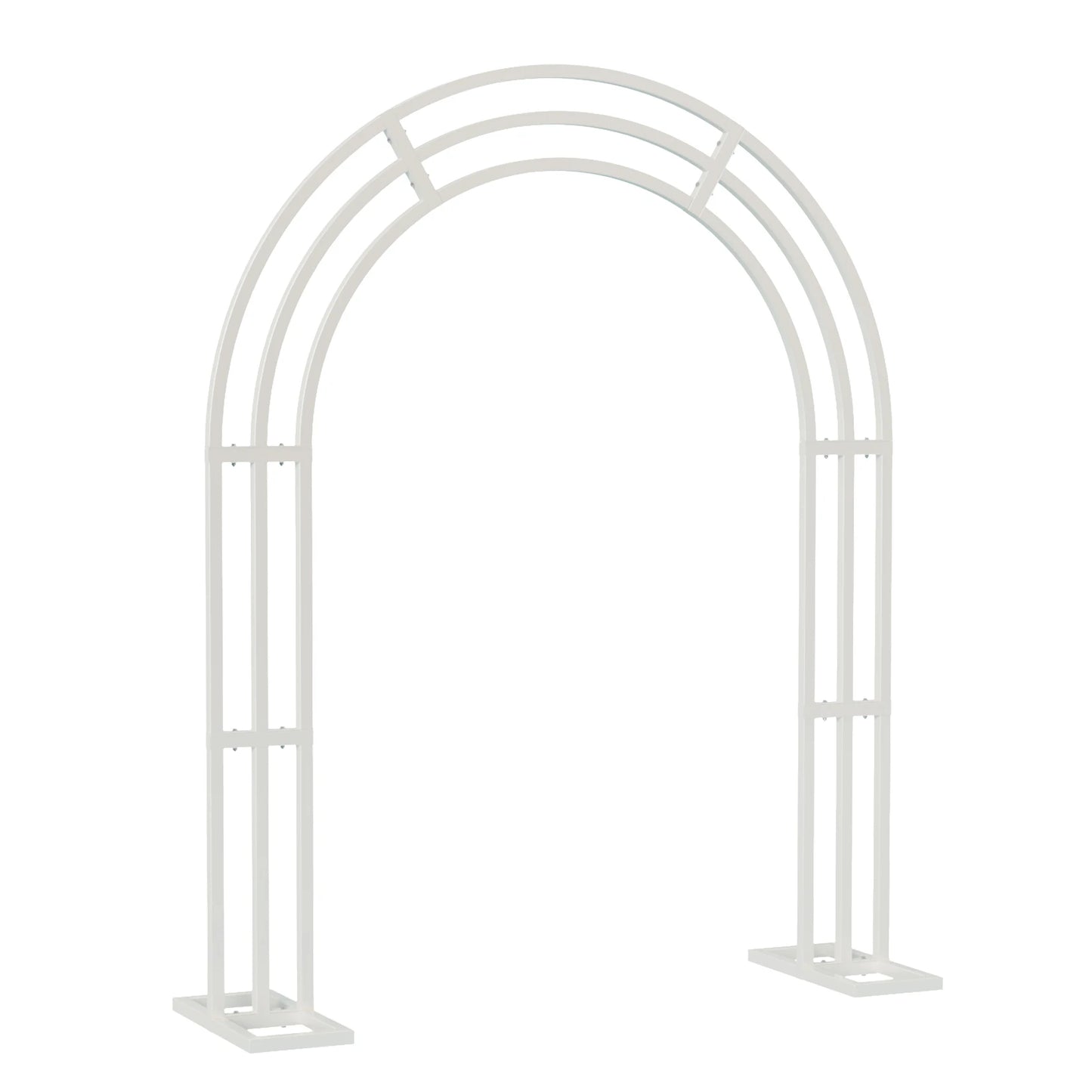 Wedding Arch Stand 3 Layer Balloon Backdrop Metal Frame