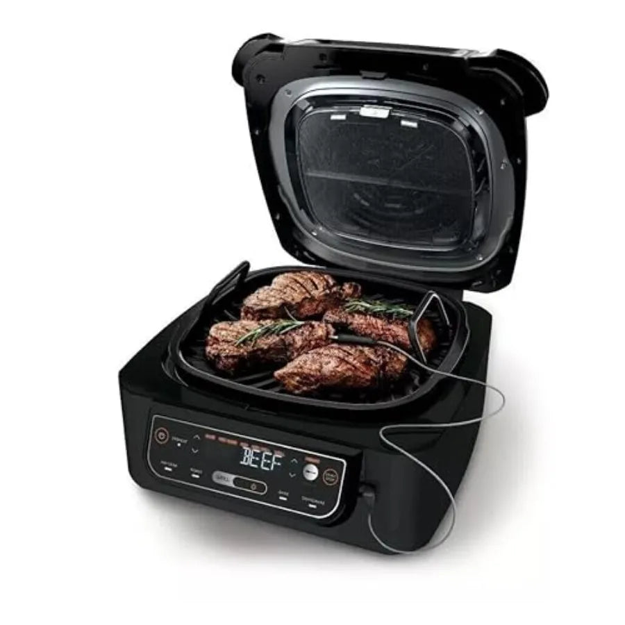 XMSJ AG300 4In1 Indoor Grill With Air Fryer Healthier Cooking