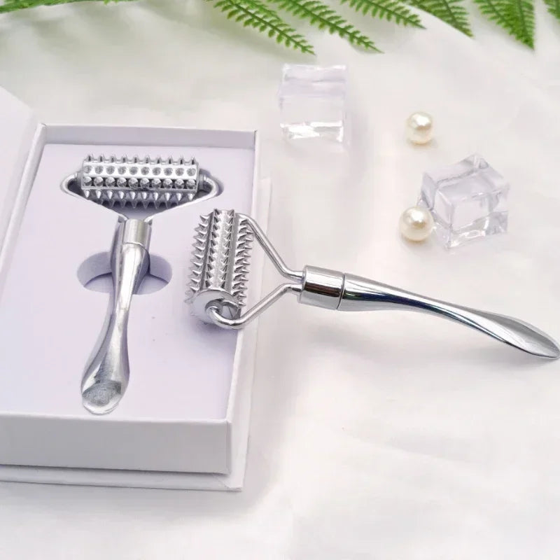 Zinc Alloy Microneedle Dermaroller For Facial Skin Care