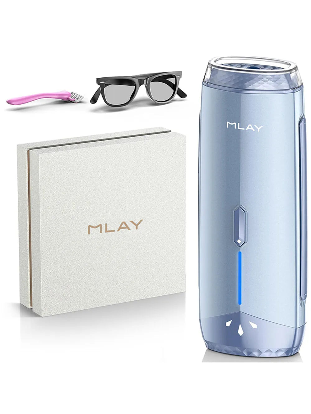 MLAY T18 IPL Laser Hair Removal Device for Home Use