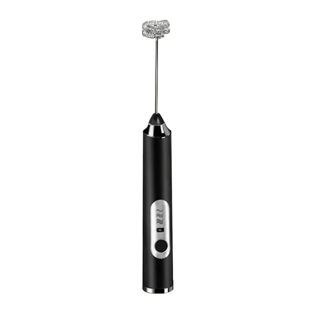 Alloet Mini Electric Milk Foamer Wireless Coffee Whisk