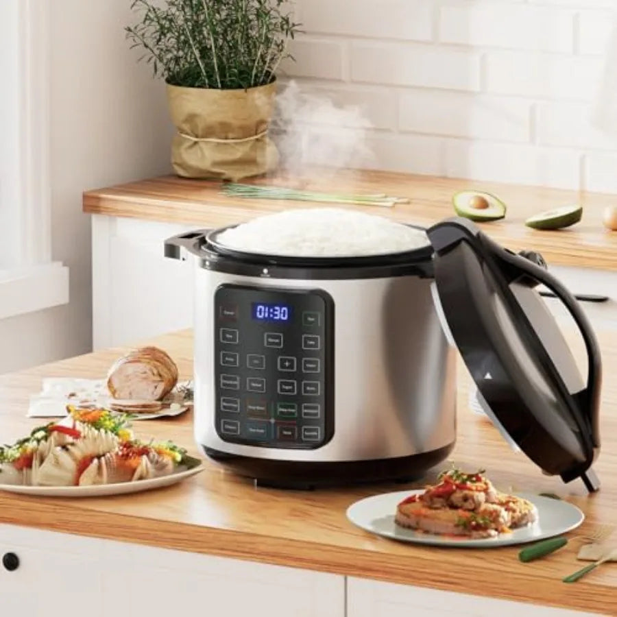 SHXI Electric Pressure Cooker Stainless Steel Multi Cooker With Yogurt Maker