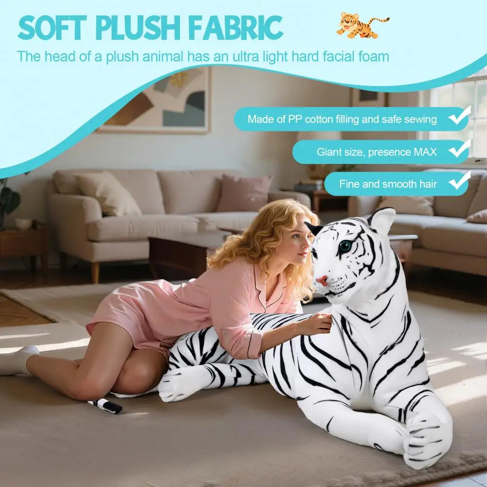 Tiger Plush Pillow Stuffed Animal Toy