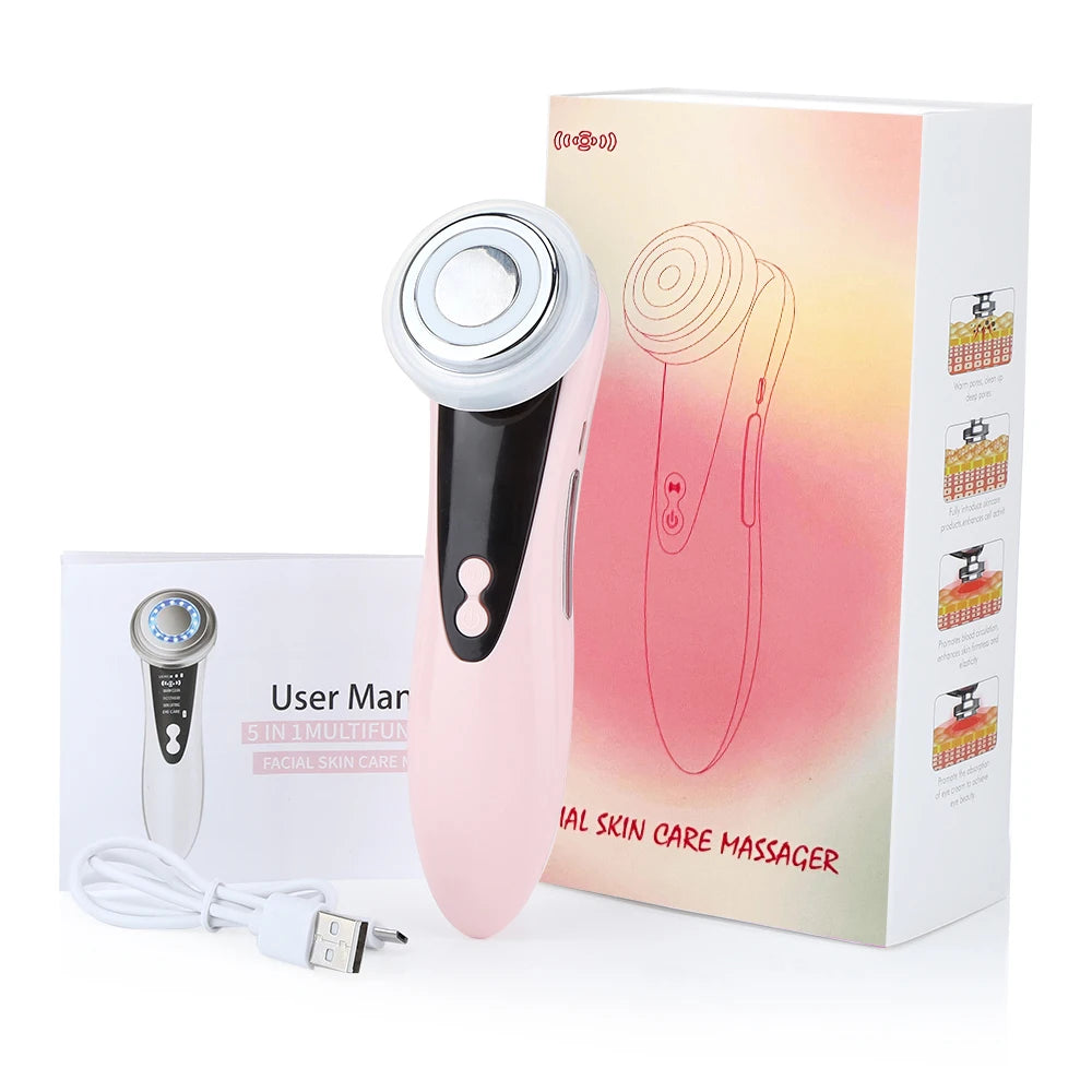 PastSky 4 In 1 RF Facial Massager For Skin Rejuvenation