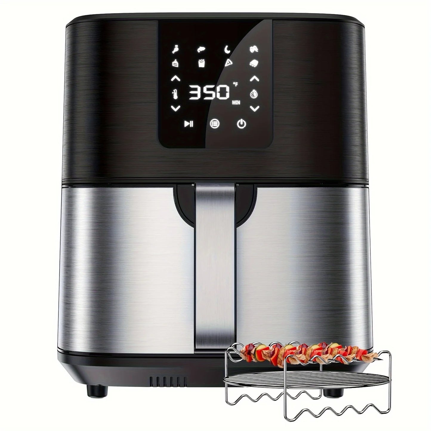 KitCook Air Fryer With 8 Presets And Digital Touch Screen