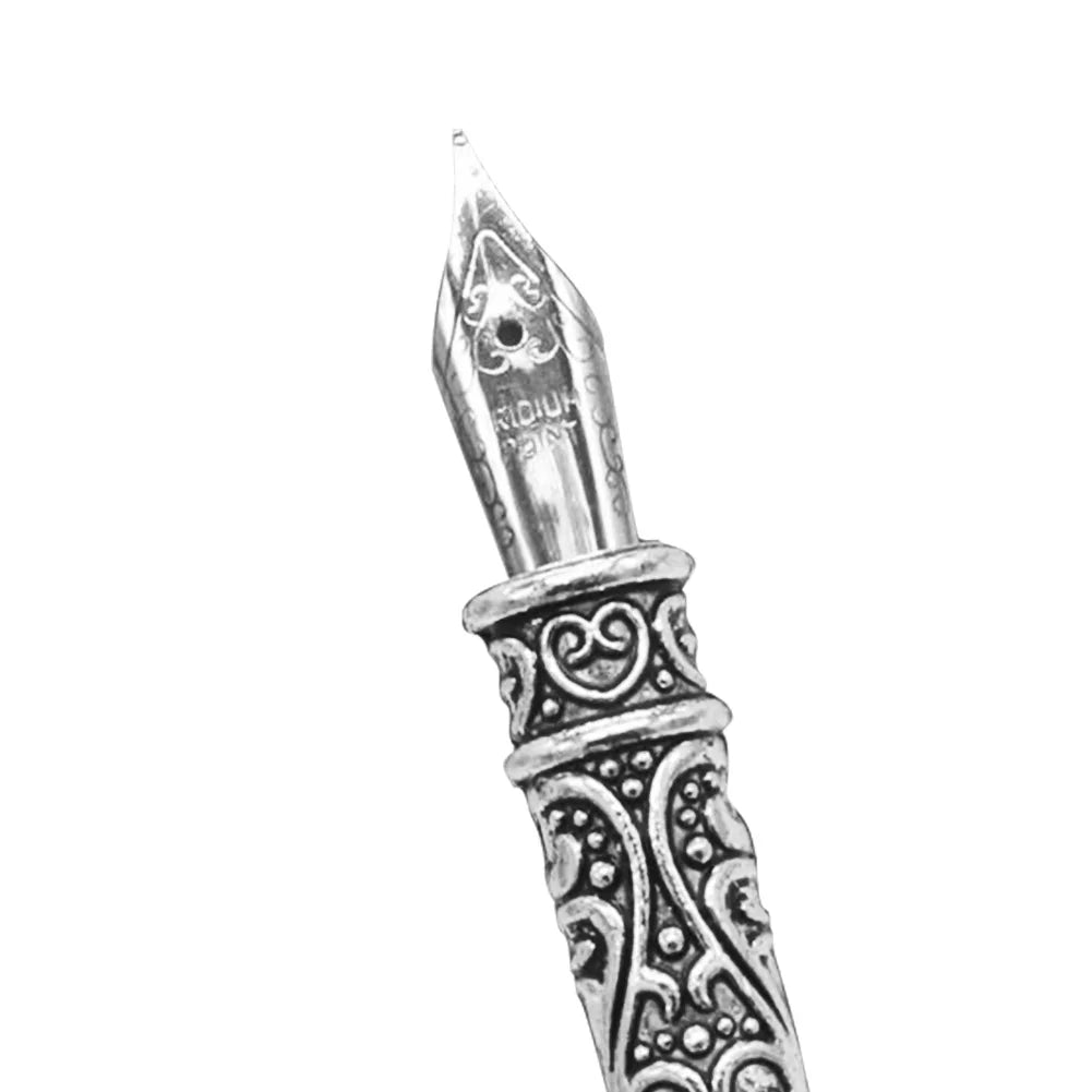 APWIKOGER Ultraluxurious Handcrafted European Style Retro Fountain Pen for Signature