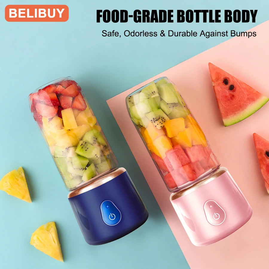 Portable USB Juicer Blender For Fruits And Smoothies