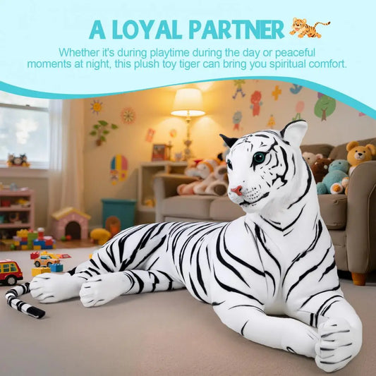 Tiger Plush Pillow Stuffed Animal Toy