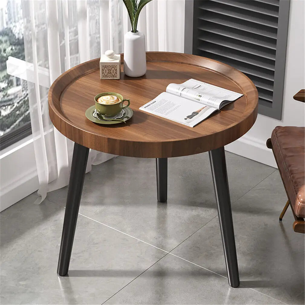 LUVODI Irregular Drop Shaped Coffee Table Set With Triangle Legs