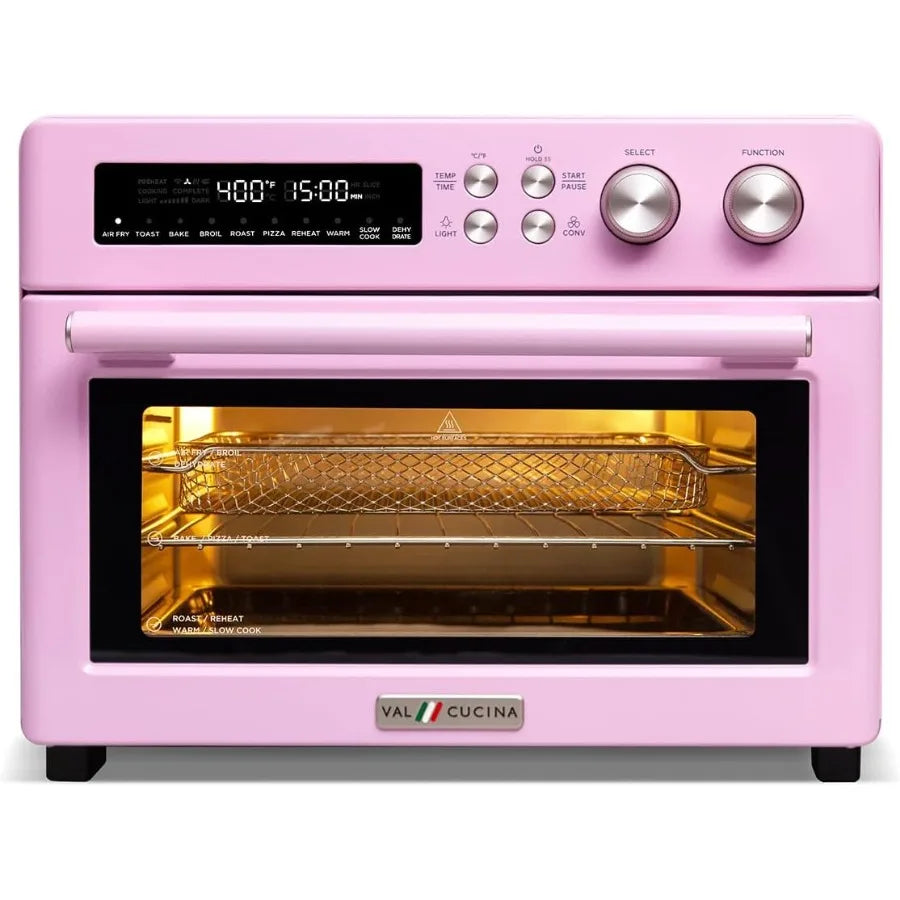 XMSJ Retro Infrared Air Fryer Toaster Oven 10-In-1 Countertop