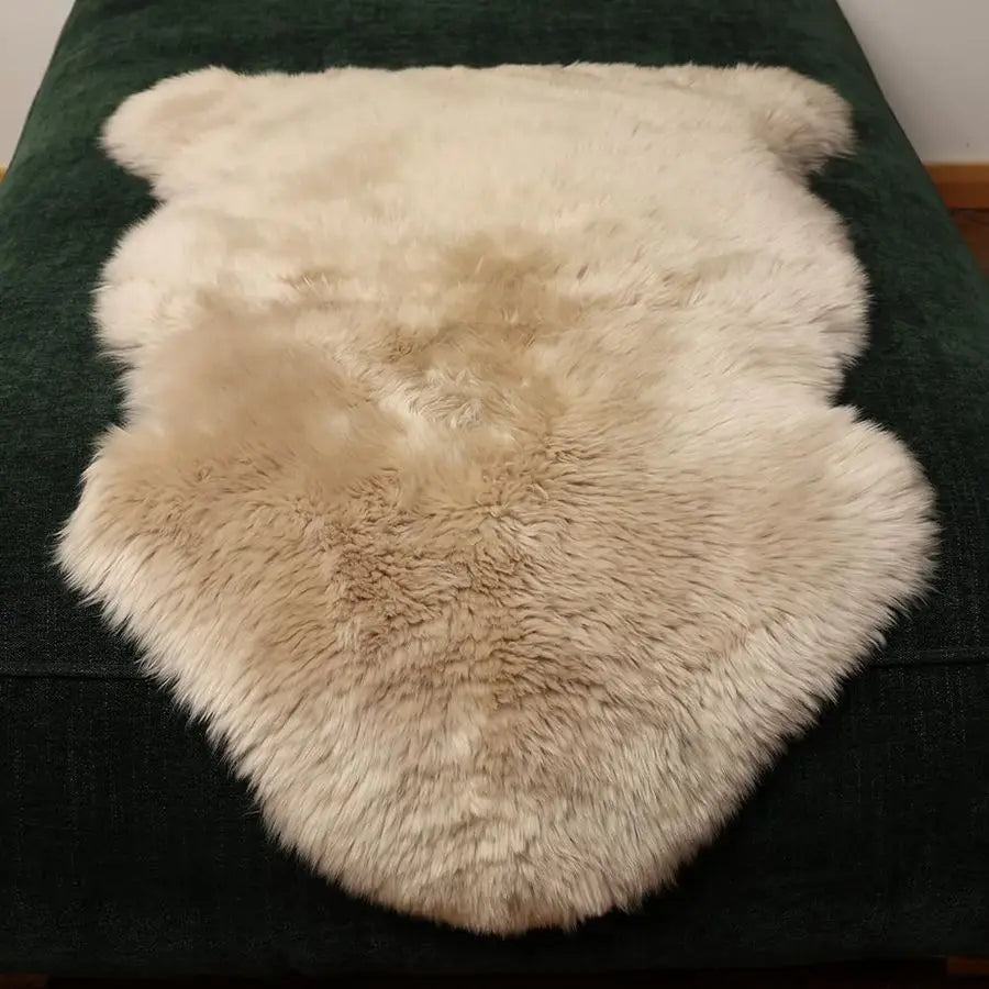 Genuine Sheepskin Area Rug Wool Fur Carpet Fluffy Shaggy Rug