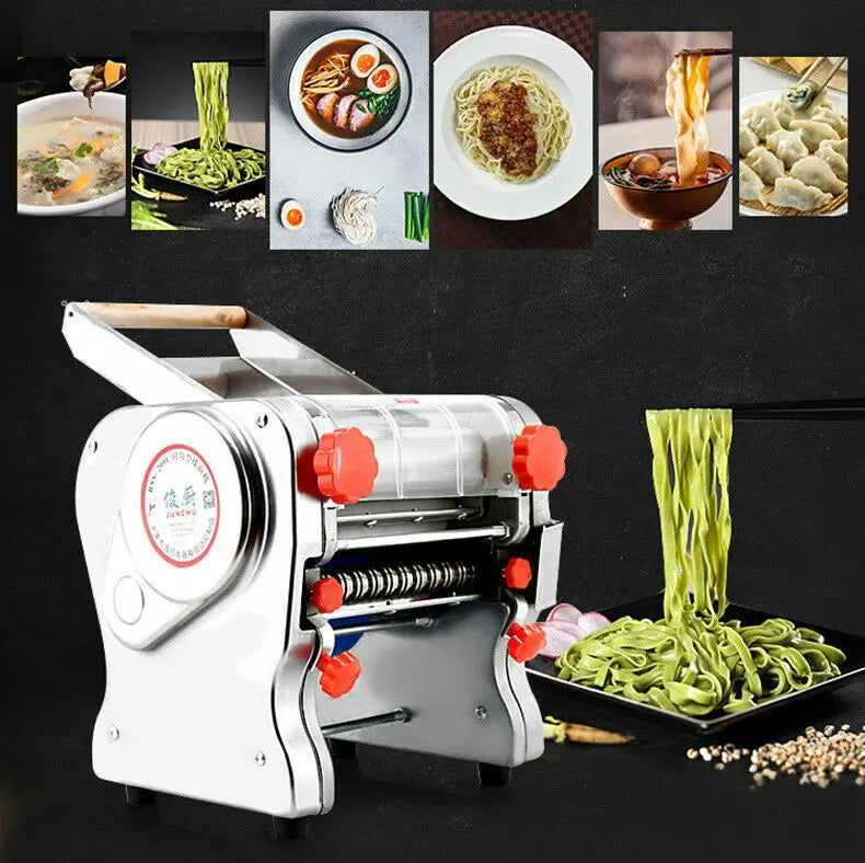 Hign-concerned 550W Electric Pasta Maker Noodle Machine Stainless Steel