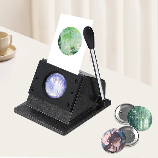Punch Die Cutter For Paper And Leather Badge Making