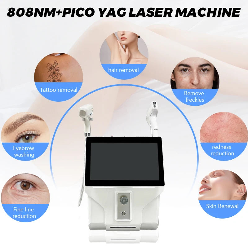 Pico Laser Diode Epilator For Tattoo Removal And Skin Rejuvenation