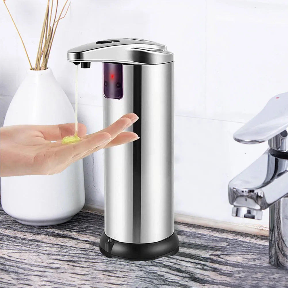 Electric Touchless Soap Dispenser Stainless Steel For Kitchen And Bathroom