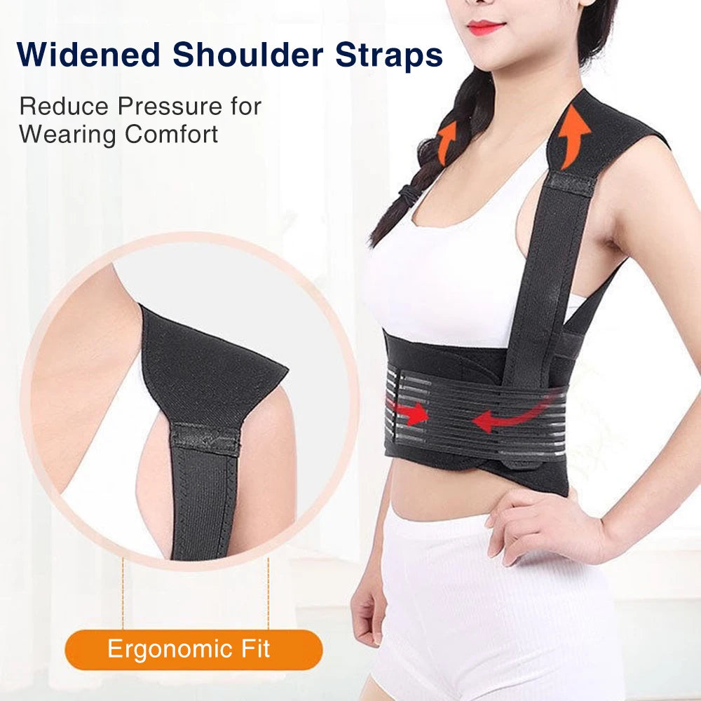 Eelhoe DearBeauty Self Heating Back Support Belt Magnetic Posture Corrector