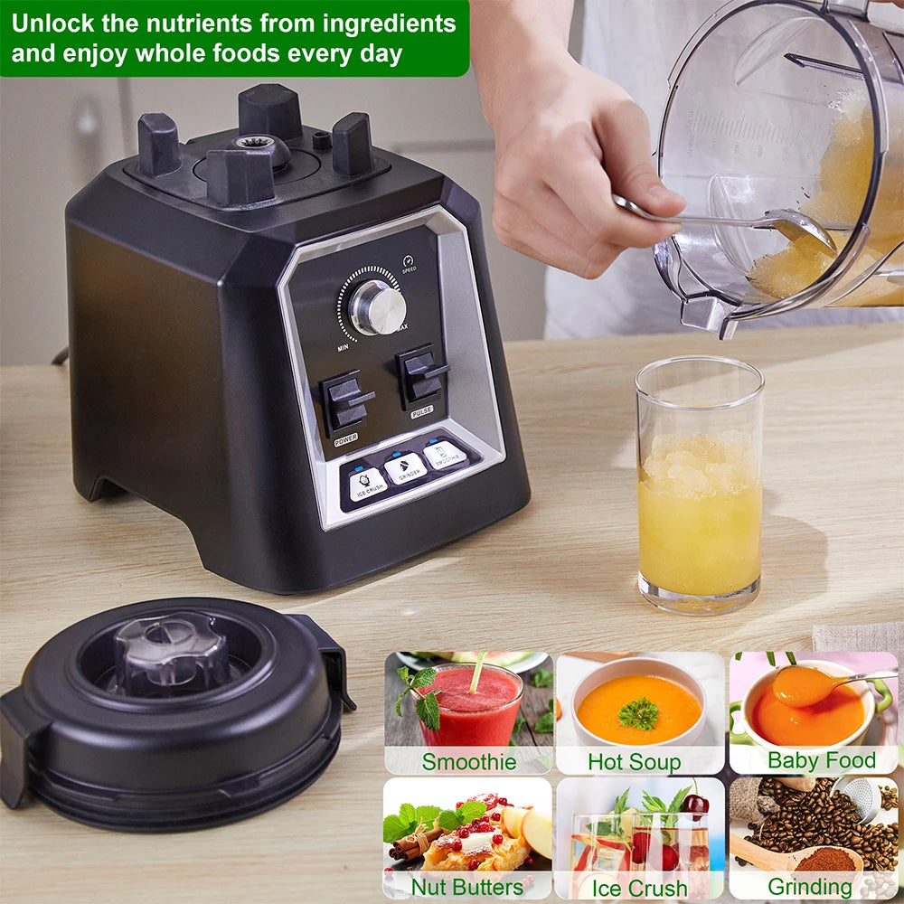 Biolomix Automatic Program Blender for Smoothies with Ice Crushing