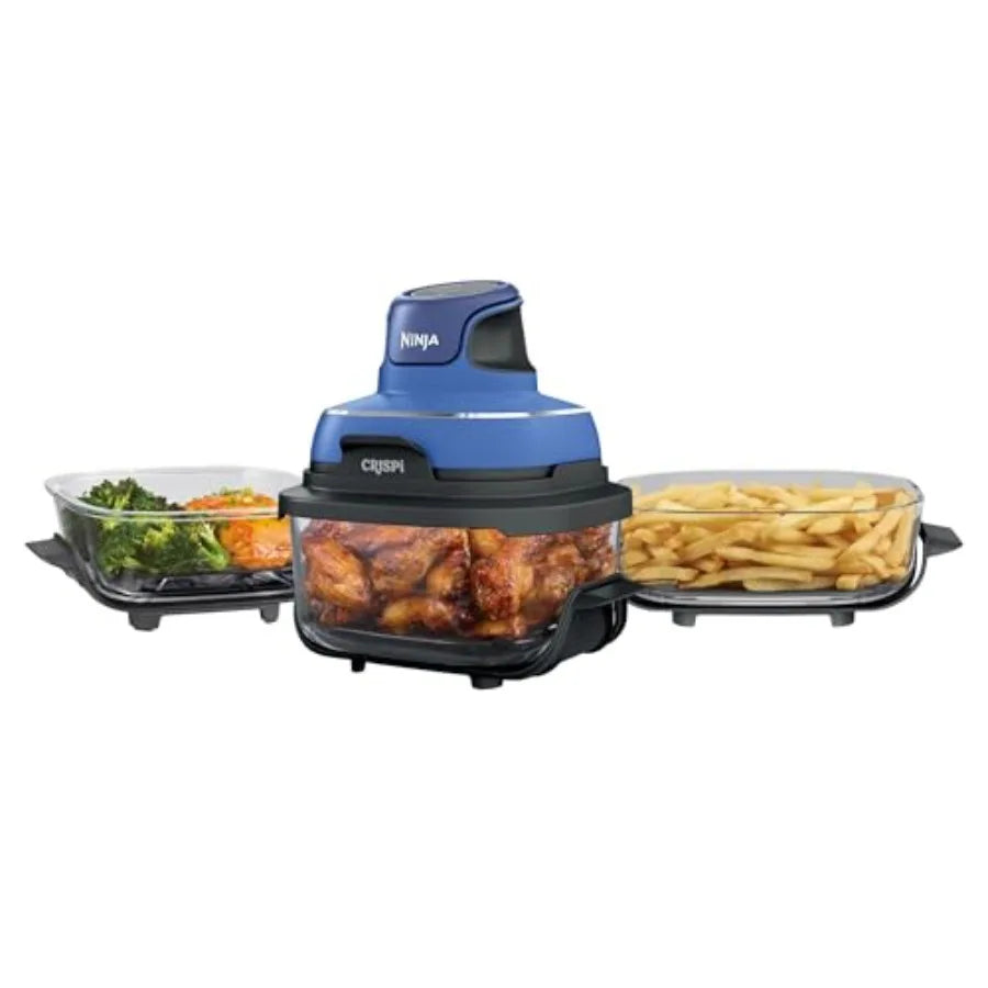 XMSJ Crispi Five In One Portable Glass Air Fryer System