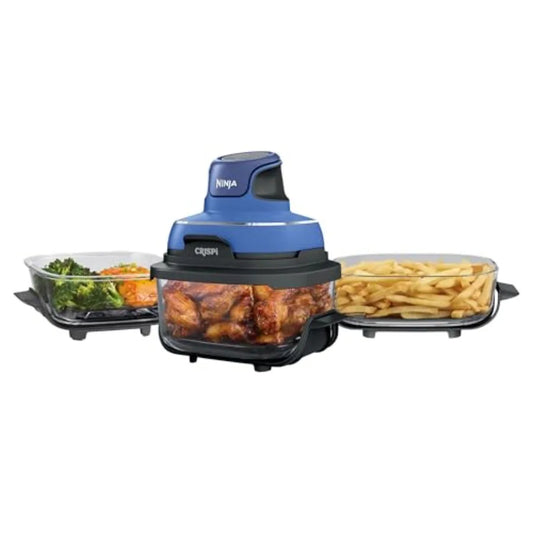 XMSJ Crispi Five In One Portable Glass Air Fryer System