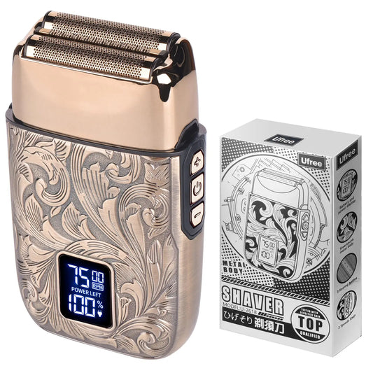 Ufree Close Shaver With LCD Display Electric Foil For Men