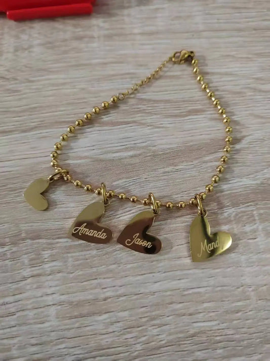 HCyes Stainless Steel Custom Jewelry For Women And Men Gift