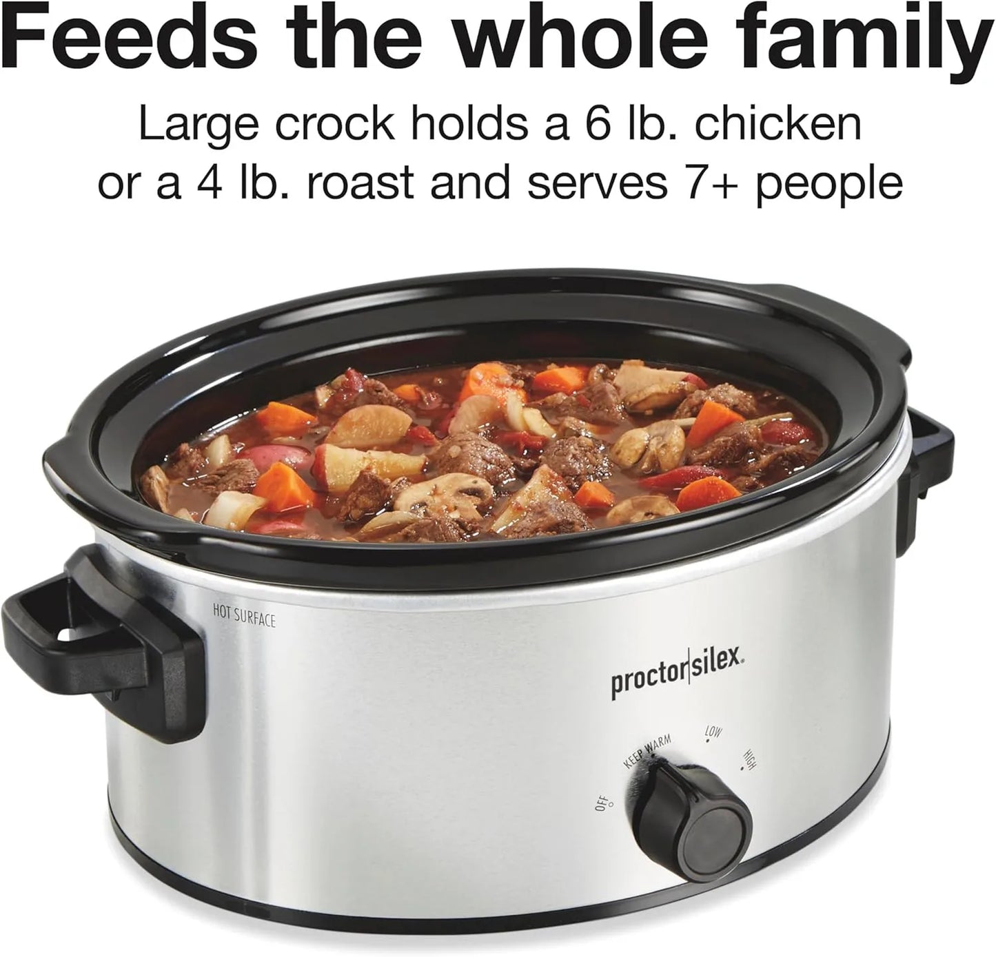Dual Dish Slow Cooker With Nonstick Inserts For Easy Meals