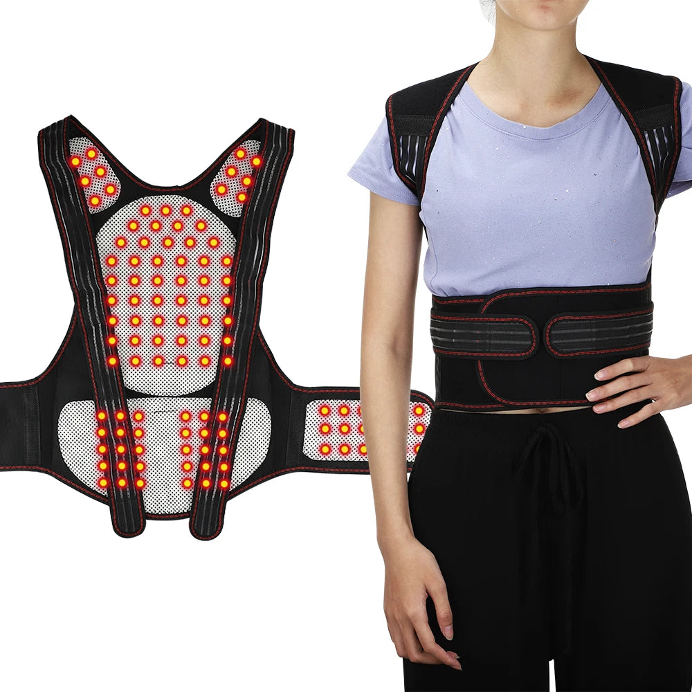 Eelhoe DearBeauty Self Heating Back Support Belt Magnetic Posture Corrector
