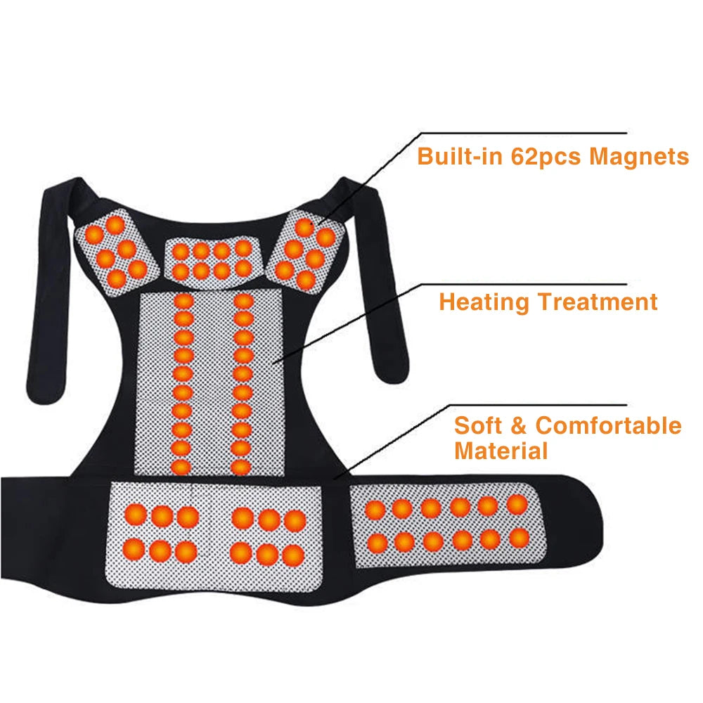 Eelhoe DearBeauty Self Heating Back Support Belt Magnetic Posture Corrector