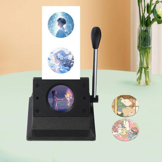 Manual Circle Punch Die for Badges and Medals