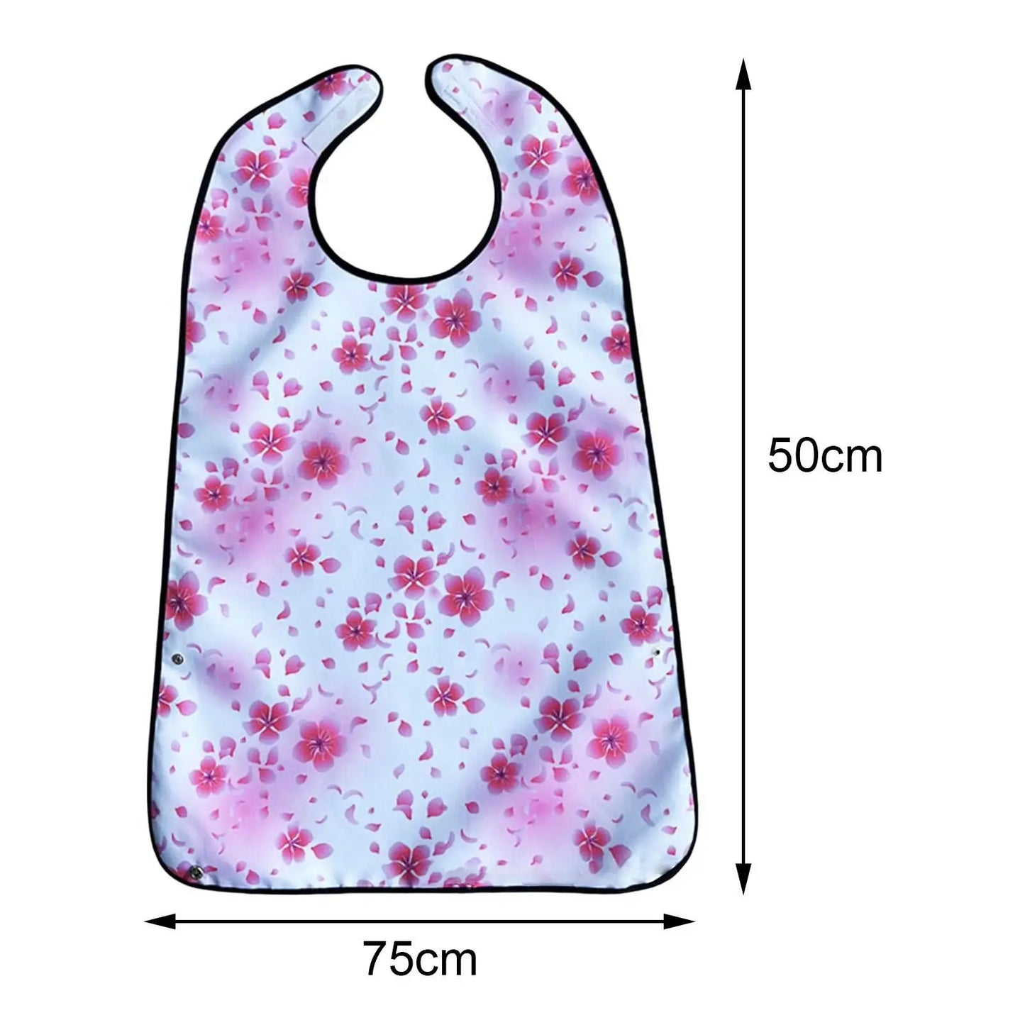 Waterproof Adjustable Adult Bibs for Seniors Feeding Protection