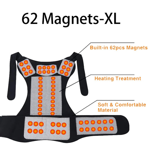 Eelhoe DearBeauty Self Heating Back Support Belt Magnetic Posture Corrector