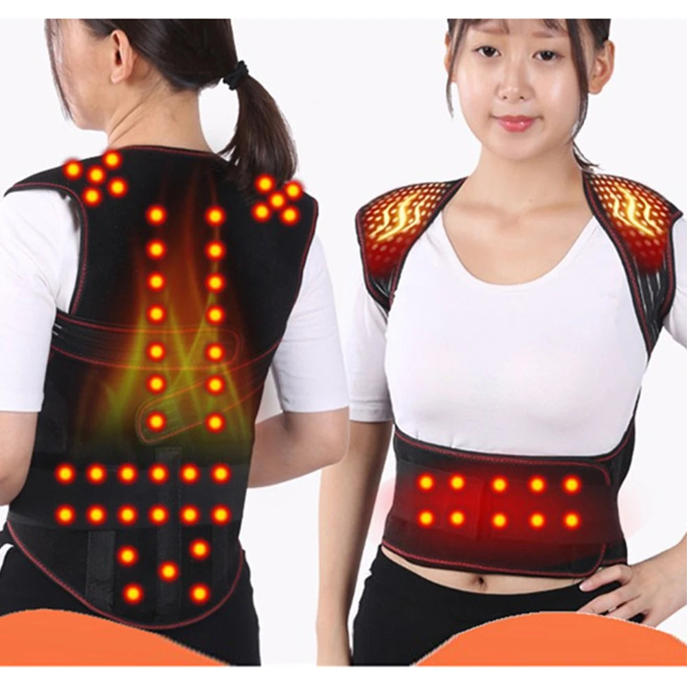 Eelhoe DearBeauty Self Heating Back Support Belt Magnetic Posture Corrector