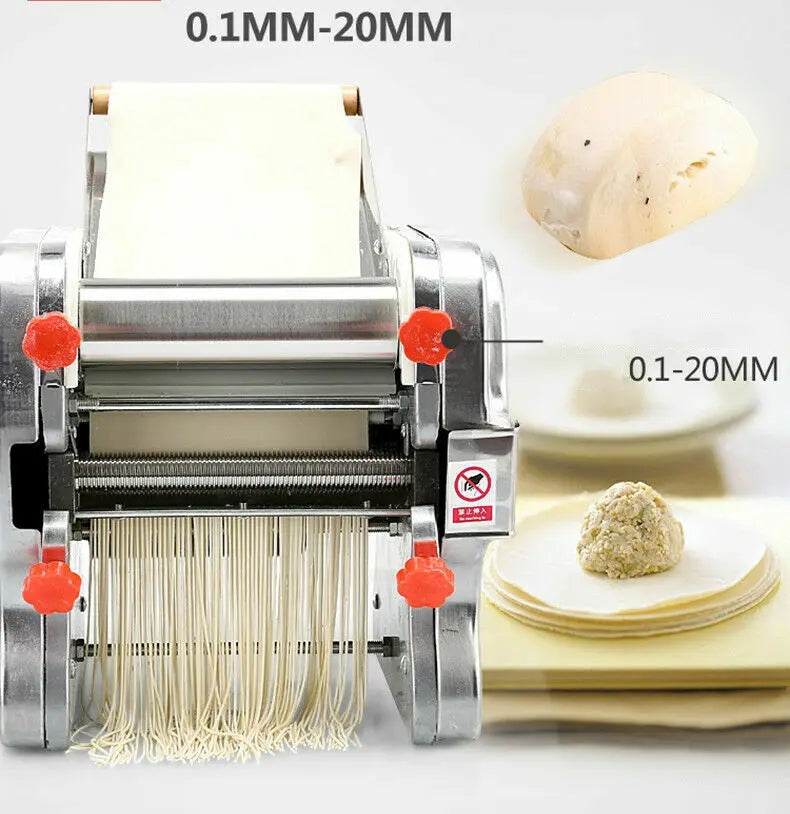 Hign-concerned 550W Electric Pasta Maker Noodle Machine Stainless Steel